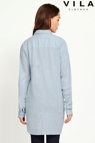 Vila Oversized 3/4 Length Sleeve Shirt